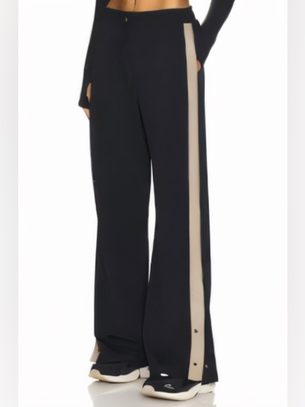 Heroine Sport XL Black Athletic Pants with Beige Tag NWT